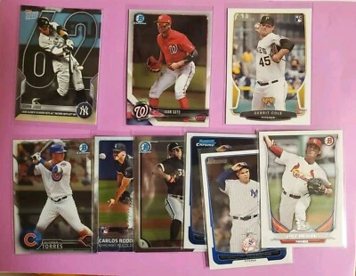 24) 纽约洋基队 批量 2013 - 2022 年 Topps Aaron Judge、Bowman 和 Chrome Soto Cole.. — 第 1/4 张图片