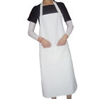 Classic White Cooking Aprons - Set of 2