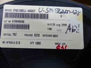 CYPRESS CY62128ELL-45SXIT Qty of 31 per Lot SRAM - ASYNCHRONOUS MEMORY IC 1MB ( - Picture 1 of 3