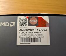 AMD Ryzen 7 2700X 3.7 GHz 8-Core AM4 Processor - YD270XBGAFBOX 