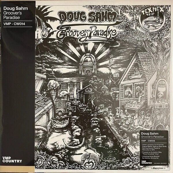 DOUG SAHM ‎– Groover's Paradise LP New SEALED '22 RE colored VMP vinyl - Image 1 of 1