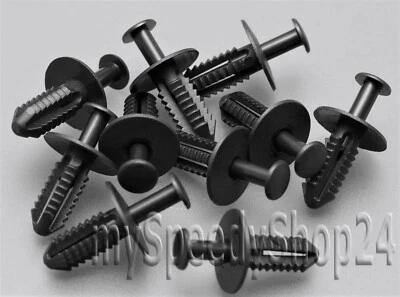 Mercedes Radhausschale Spreiznieten Befestigung Clips Radhaus Autoclips x10