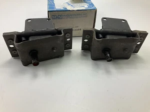 (2) Mcquay-norris MM2298 Front Engine Motor Mounts 1968-78 Cadillac 425 472 500 - Picture 1 of 4