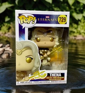 Figura Vinilo Thena Marvel Eternals Funko Pop Bobblehead 2021 Diosa Dorada Nº 729 - Imagen 1 de 9