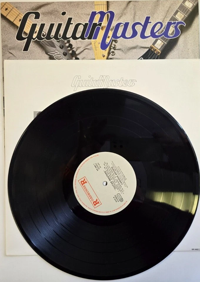 Guitar Masters LP Album vinyl record 1989 heavy metal compilation Various Artist Foto 1 de 4