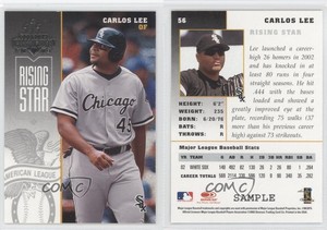 2003 Donruss Champions Sample Silver Carlos Lee #56