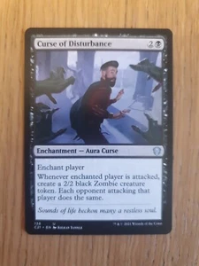Mtg Curse Of Disturbance - Commander Strixhaven School of Mages - Picture 1 of 2