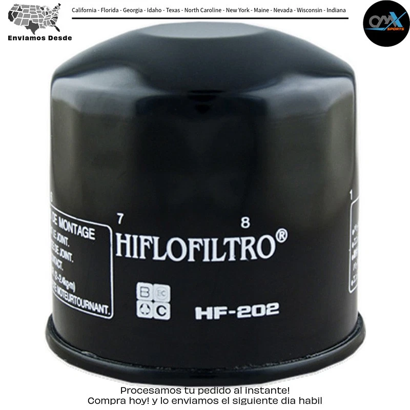 OIL FILTER Honda Kawasaki VFR750F Interceptor VT1100C Shadow VT800C Shadow - Изображение 1 из 1