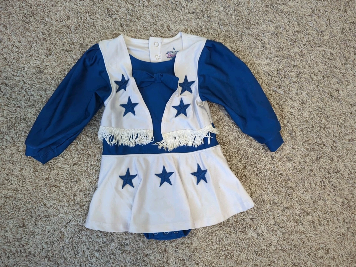Toddler Cheerleader Costume For Girls 1-4 Years - Outfit With Top, Skirt, Pom Poms & Hair Clip