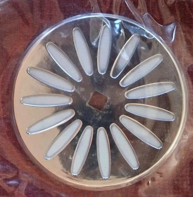 9 Vintage ROUND DRAWER PULL BACKPLATES JB JAYBEE MFG   NOS - Image 1 of 4