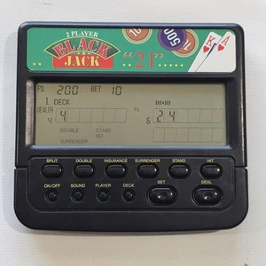 Tandy Radio Shack 2 Player Blackjack 21 Super Deluxe 2-Player Blackjack 60-2450 - Picture 1 of 2