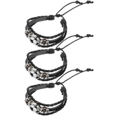  3 stücke fußball fußball armband fußball charme armband fußball team armband - Bild 1 von 4