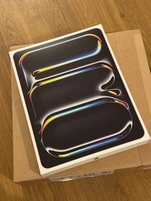 Apple iPad Pro (M5) 13 Inch WiFi 256GB Black 2025 NEW SEALED 1yr Apple Warranty - Image 1 of 2