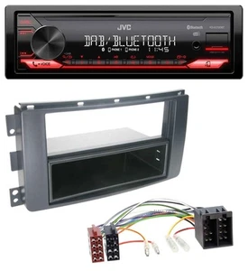 JVC DAB MP3 Bluetooth USB Autoradio für Smart ForFour 454 ForTwo 451 ISO - Bild 1 von 7