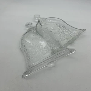Celebrations Of Christmas Bell Glass Serving Plate & Lid - Picture 1 of 18