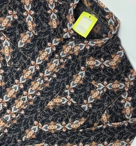 Camisa Cinch Western L/S Contraste Negra Perla Broches de presión Para hombres Mediana Multicolor Nueva sin Etiquetas - Imagen 1 de 10