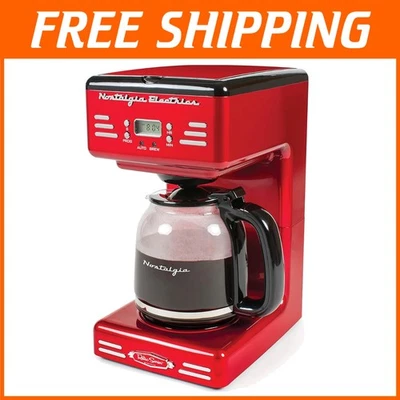 Elegant 12-Cup Drip Coffee Machine with Programmable Function & Safety Features - Image 1 of 4