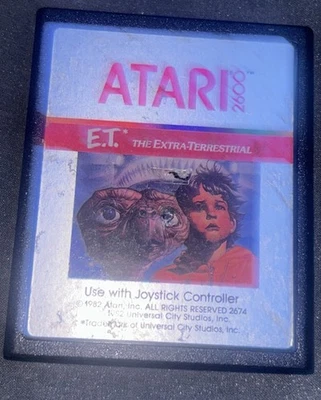 Atari 2600 E.T. The Extra Terrestrial ~UNTESTED~#135 - Image 1 of 2
