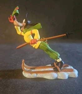 2013 Disney Store Sketchbook Ornament Goofy on Skis Tipping Hat  - Picture 1 of 9