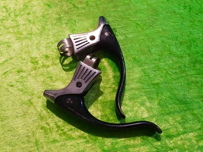 Vintage MODOLO Speedy SCHWARZ Bremshebel Italy Fahrrad Bike Retro Eroica - Bild 1 von 4