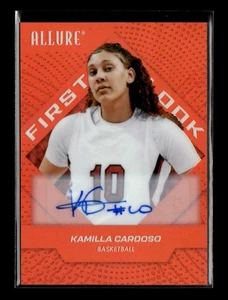 Kamilla Cardoso 2025 Upper Deck Allure SE First Look Auto Red Rainbow [bmhg7 - Picture 1 of 2