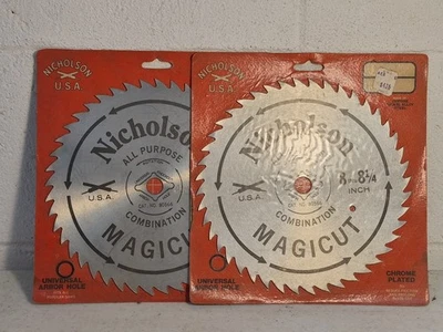 Hojas de sierra Nicholson Magicut #80566 de colección nuevas (2) Foto 1 de 3