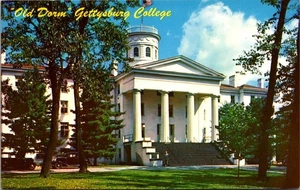 OLD DORM Gettysburg College PENNSYLVANIA PA Postcard - Picture 1 of 2