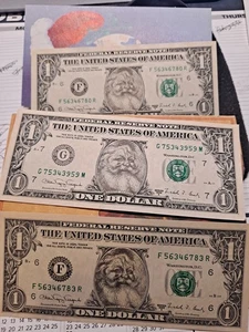 Minyard Christmas Dollar Santa Three Uncirculated 1988 Joy To The World - Picture 1 of 11