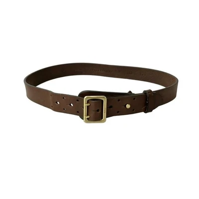 Dior Authentic Belt Gold Buckle color dark brown (T40) leather from japan - Image 1 of 4