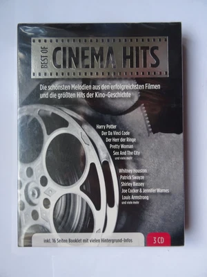 BEST OF CINEMA HITS 3 CD BOXED SET FROM GERMANY. NEW. SEALED - Image 1 of 4