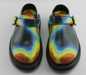 Doc Martens Men's Size 6 Slip On Sinclair Designer Tie Dyed NEW - Picture 1 of 5