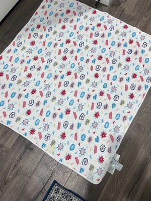 Aden + Anais Dream Cotton Muslin Blanket Thick layer DC Wonder Woman Comics Star - Image 1 of 4