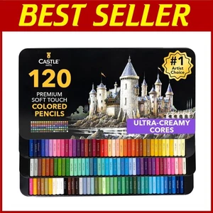 Reich pigmentierte 120 Farbstifte in Präsentationsdose - Bild 1 von 7