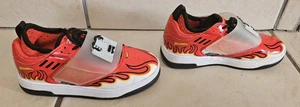 Heely’s HOT WHEELS Flammenmuster Größe Jugend 3 Schuhe OHNE RÄDER!! - Bild 1 von 13