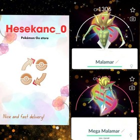 Pok&eacute;mon Go - Shiny Malamar ✨- Kalos BG Go Tour 2026