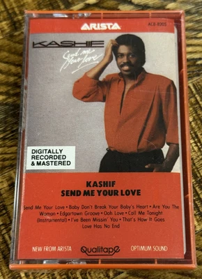Kashif - Send Me Your Love (Cassette Tape, 1984, Arista Records) SEALED - Image 1 of 3