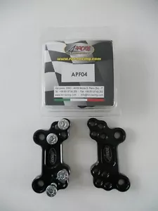 APF04 SOPORTES PARA RETRASAR ESTRIBERAS HONDA CBR 600 RR 2003-2012 4RACING - Imagen 1 de 1