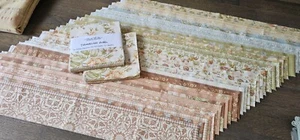 Moda Dandelion Girl Fabric Fig Tree Quilts Cotton Kit Spring Yellow Peach Bundle - Picture 1 of 4
