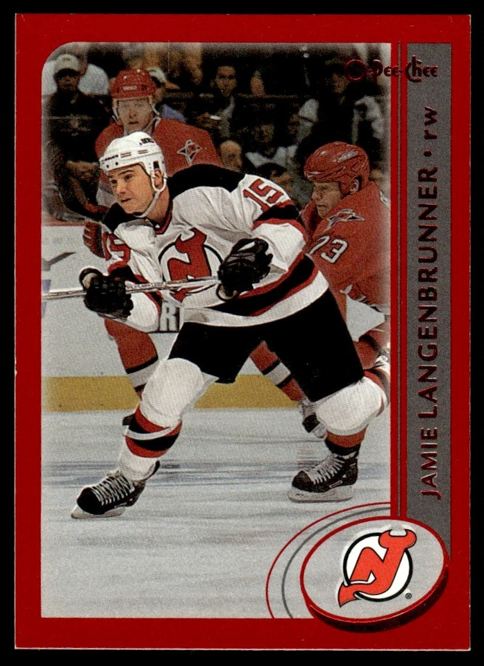 2002-03 O-Pee-Chee Red Jamie Langenbrunner 37/100 New Jersey Devils #170 - Image 1 of 2