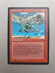 Goblin Kites MTG Fallen Empires (1994) Uncommon Red Enchantment NM - Picture 1 of 2