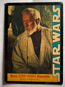 1977 Wonder Bread Star Wars Card #2 Ben Obi-Wan Kenobi