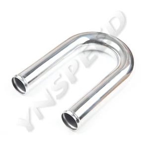 1.75'' OD 180 Degree Mandrel Bend Tube Aluminum Turbo Intercooler Pipe L=600MM - Imagen 1 de 5