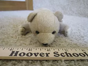 TY Beanie Baby Bear Almond No Tags Plush Toy Soft Light Brown Bean Filled - Picture 1 of 7