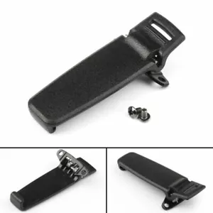 4Pcs clip de ceinture Pour TYT MD-380 Retevis RT3 Two Way Radio Black AF - Foto 1 di 7