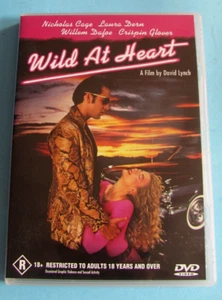 WILD AT HEART DVD Nicolas Cage Laura Dern (David Lynch) Region 4 see below - Picture 1 of 2
