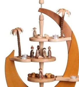 Weihnachtsfiguren Christi Geburt Bestückung für Pyramide 711&712 Figuren H= 7cm - Picture 1 of 1