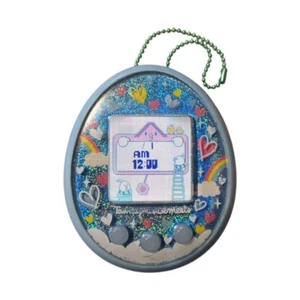 Tamagotchi Meets Merchen Meets ver. Blue Bandai 2018 Japanese Virtual Pet TMGC - Picture 1 of 3