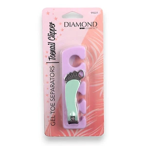 Diamond Cosmetics Gel Toe Separators & Toenail Clippers - Picture 1 of 2