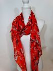 Michael Michael Kors Pretty Flower Scarf Wrap In One New With Tag Mfsrp 68.00