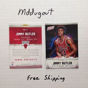 Jimmy Butler #2 Chicago Bulls Portraits 2015 Panini Fathers Day - Bild 1 von 1
